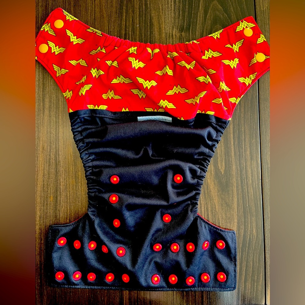 Bella Luna Wonder Woman cloth diaper